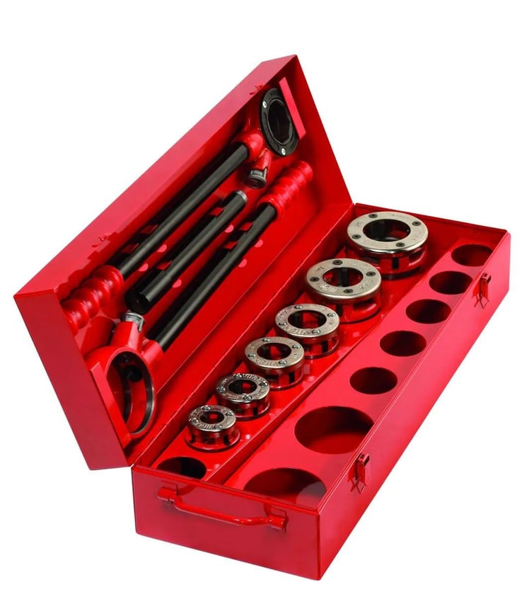 Threading Set 3/8" - 2" And 1.1/2" - 2" - Metal Case - 136280