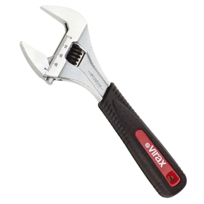 Extra-Wide Opening Adjustable Wrench 6" - 17045