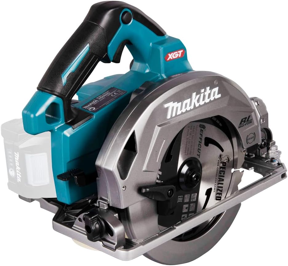 Makita HS004GZ01 40V Max XGT Cordless Circular Saw 185/190mm (1 Battery + Charger)